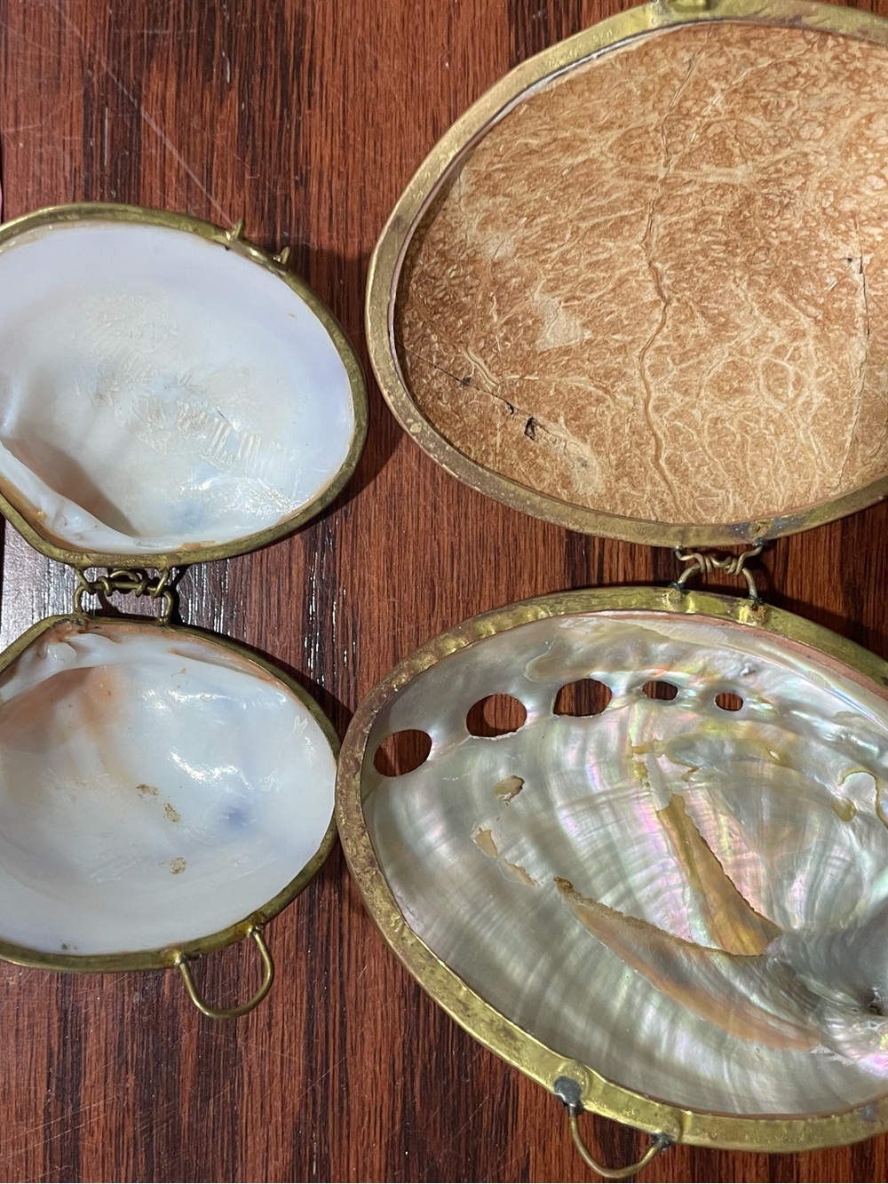 Set of two vintage seashell coin purses - Picture 5 of 5